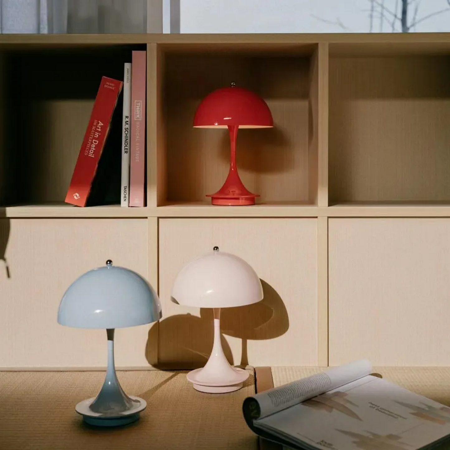 Table lamp mushroom