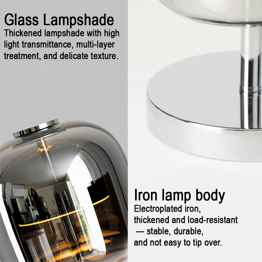 Modern Glass Table Lamp