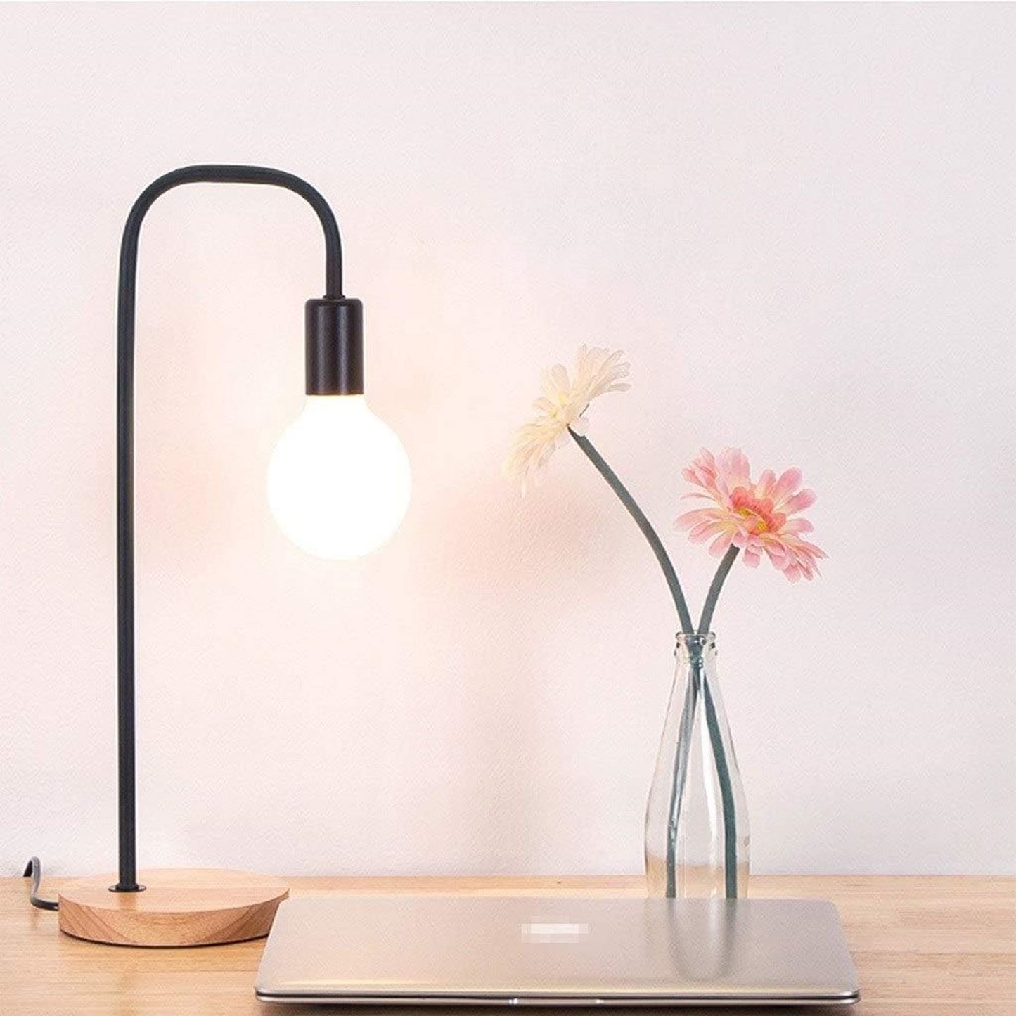 LED table lamp in LOFT style