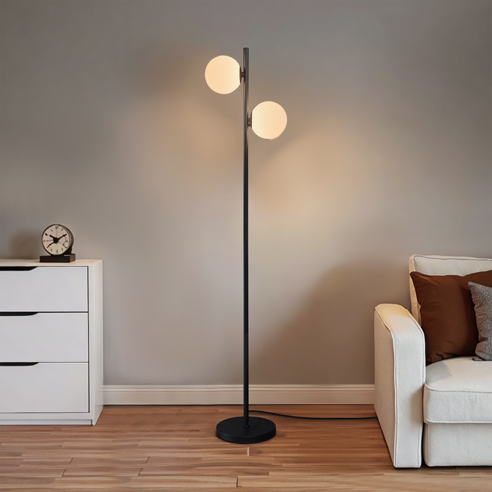 Floor lamp Two Spheres
