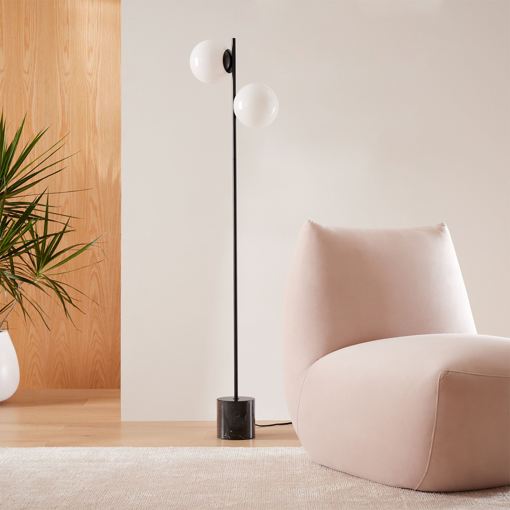 Floor lamp Two Spheres