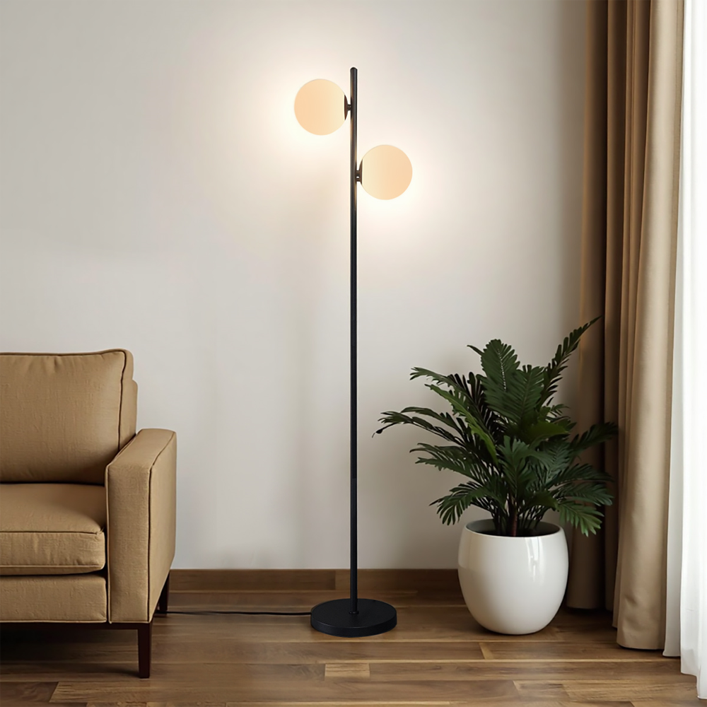Floor lamp Two Spheres