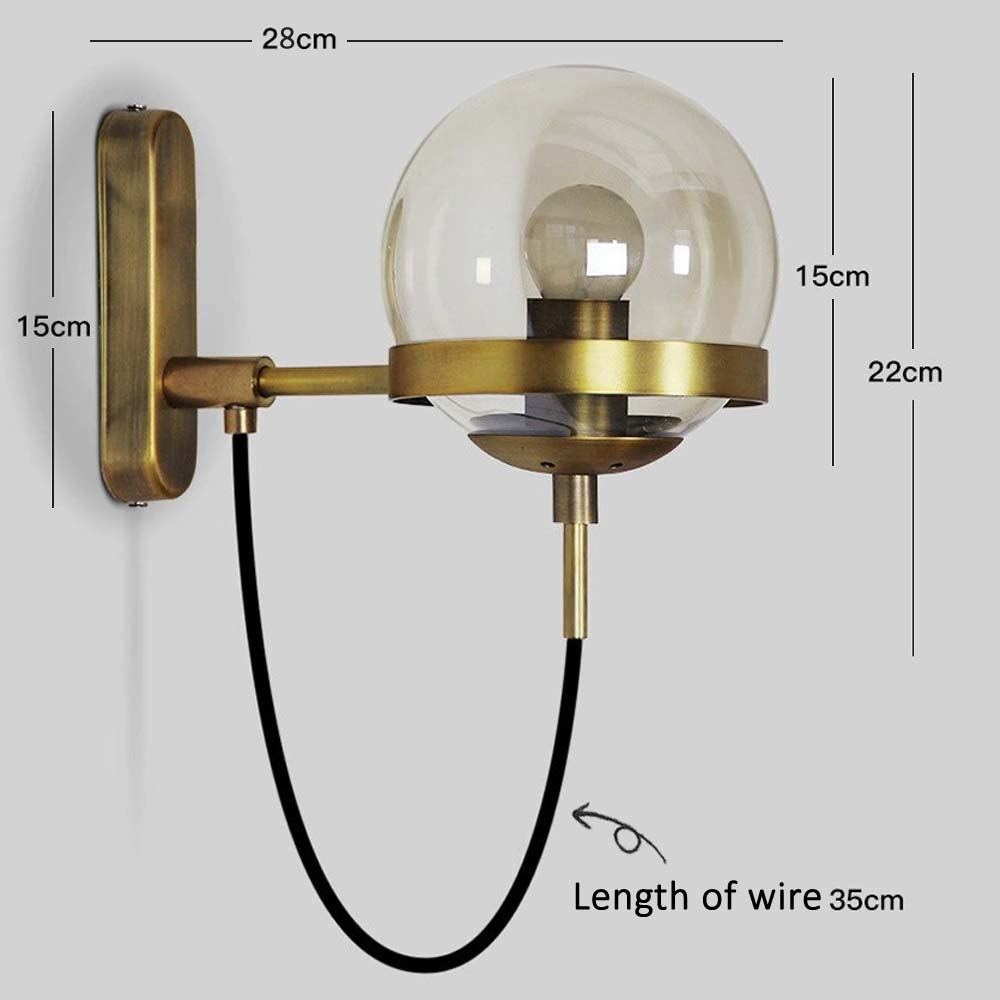 Modern Ball Wall Light