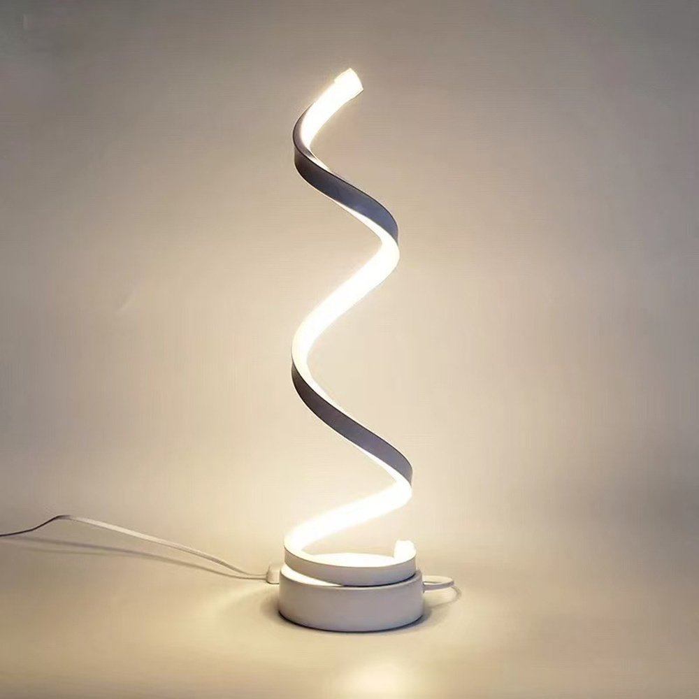 Table lamp, decorative Spiral