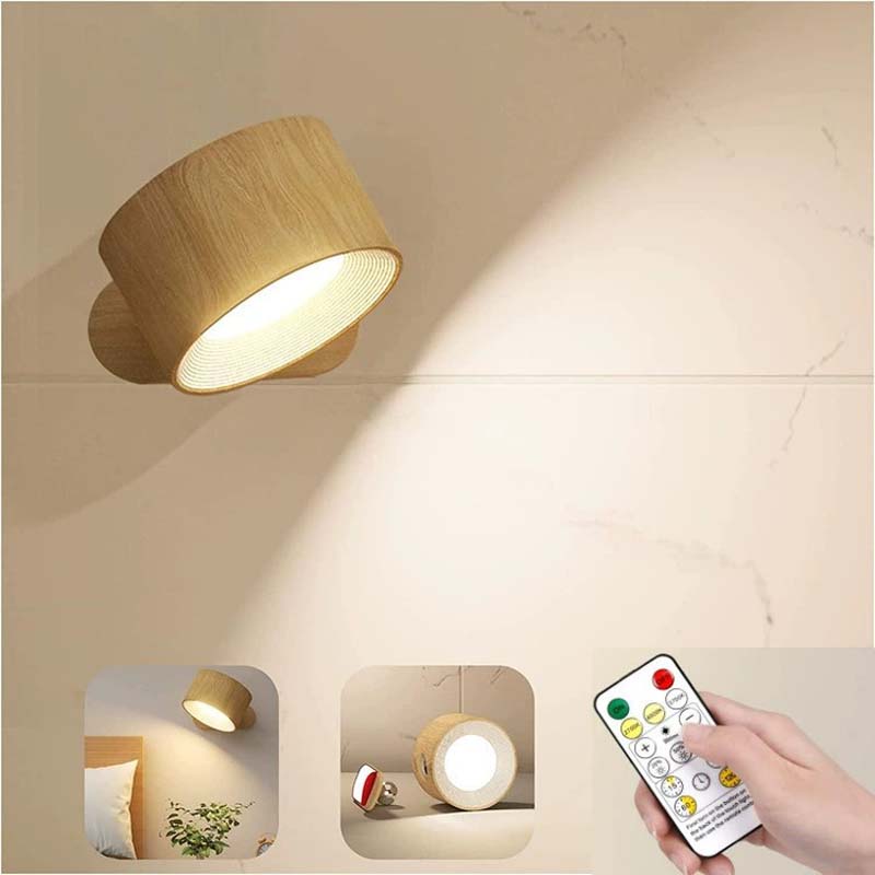 Wireless LED Wall Lamp with Magnetic Mount