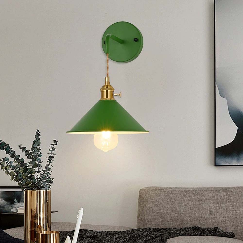 Wall sconce in retro style.