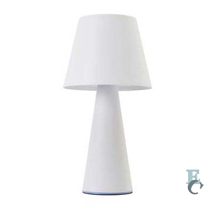 Retro-style bedside lamp