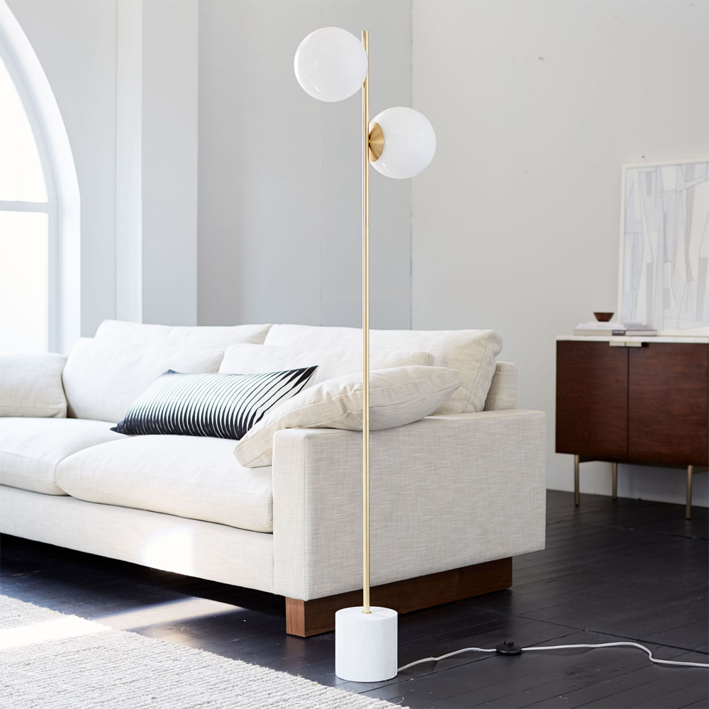 Floor lamp Two Spheres