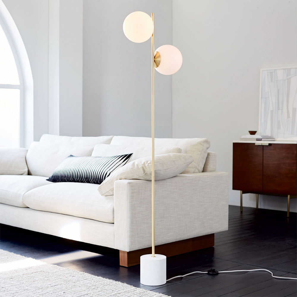 Floor lamp Two Spheres