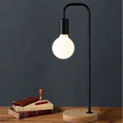 LED table lamp in LOFT style