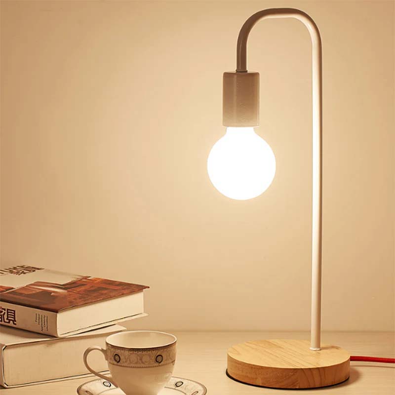 LED table lamp in LOFT style