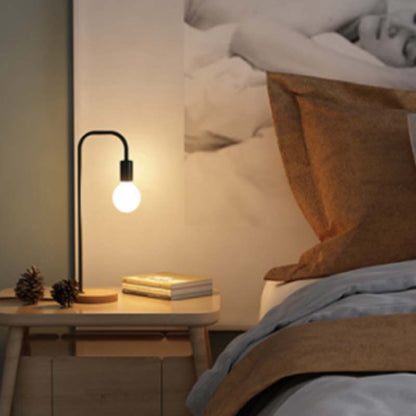 LED table lamp in LOFT style