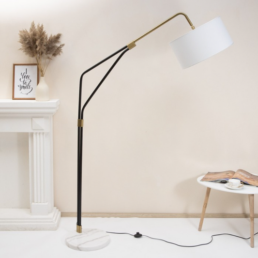 Bowed to Read Floor Lamp