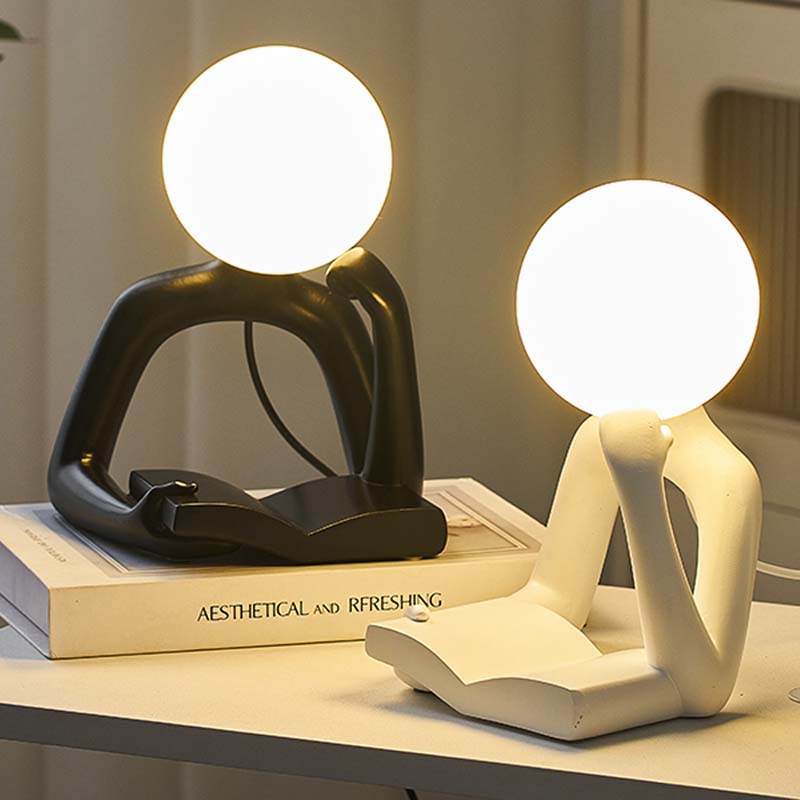 Thinker Statue Night Light