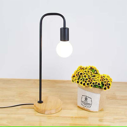 LED table lamp in LOFT style