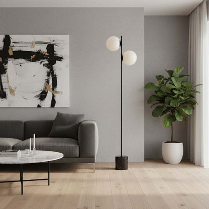 Floor lamp Two Spheres