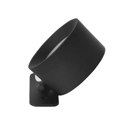Black LED wall light with USB charging, rechargeable, touch and remote control, 3 brightness modes, 360° rotation, magnetic mount