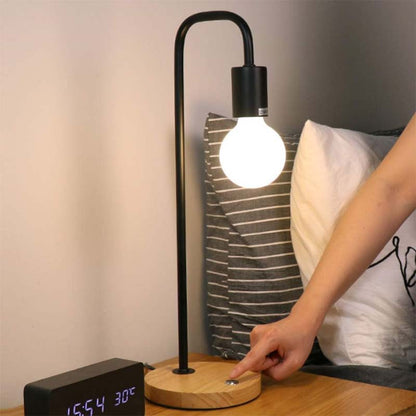 LED table lamp in LOFT style