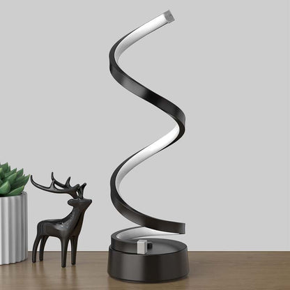 Table lamp, decorative Spiral