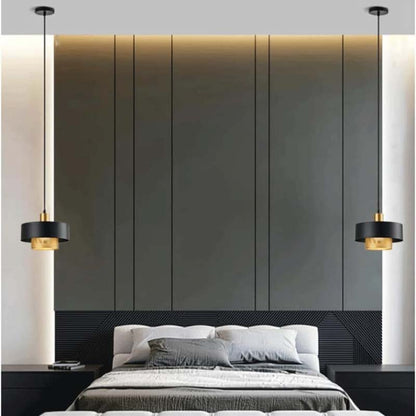 Black & Gold Pendant Light