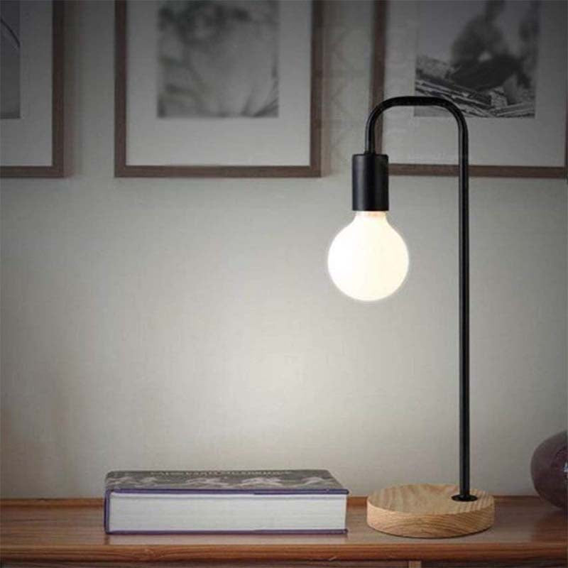LED table lamp in LOFT style