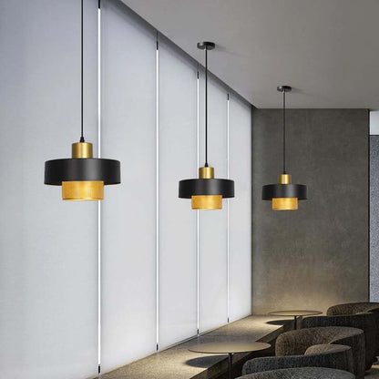 Black & Gold Pendant Light