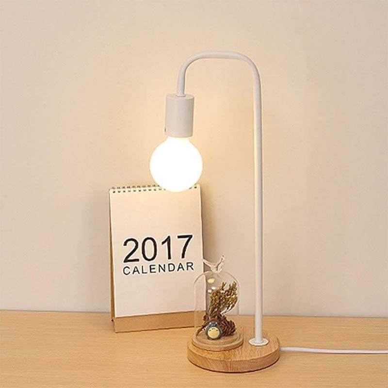 LED table lamp in LOFT style