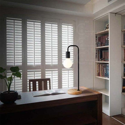 LED table lamp in LOFT style