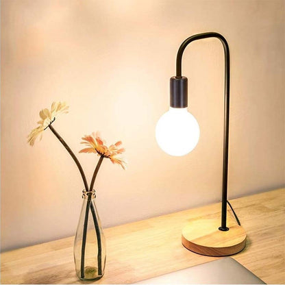 LED table lamp in LOFT style