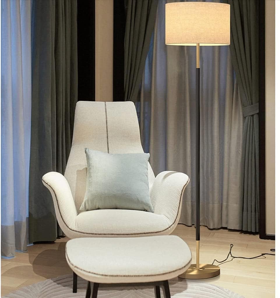 Modern floor lamp — iron bedside guardian of light.