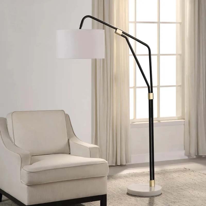 Bowed to Read Floor Lamp