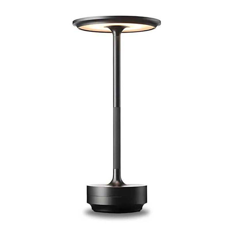Black outdoor lamp on a white background