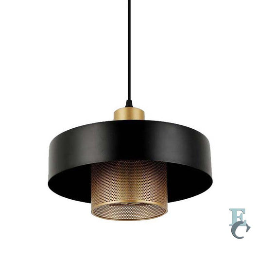Black & Gold Pendant Light