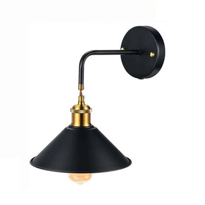 Wall sconce in retro style.