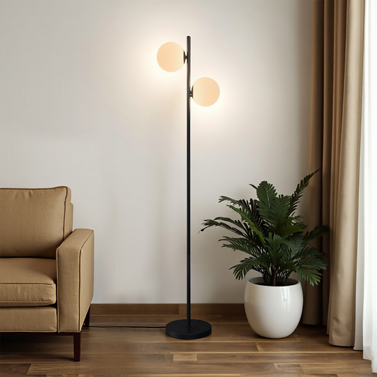 Floor lamp Two Spheres