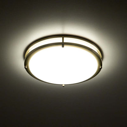 Ceiling light fixture on a dark background