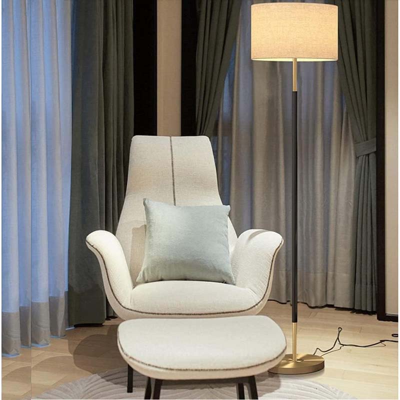 Classic Floor Lamp next to a soft chair