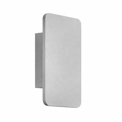 Rectangular wall light fixture on a white background