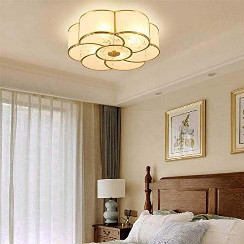 LED Flower Ceiling Light for Bedroom