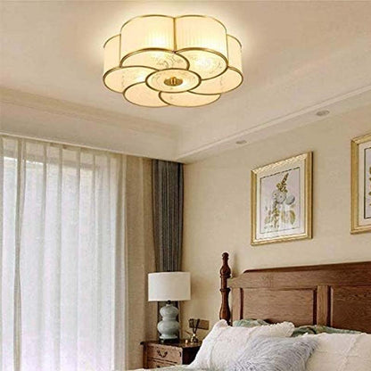LED Flower Ceiling Light for Bedroom