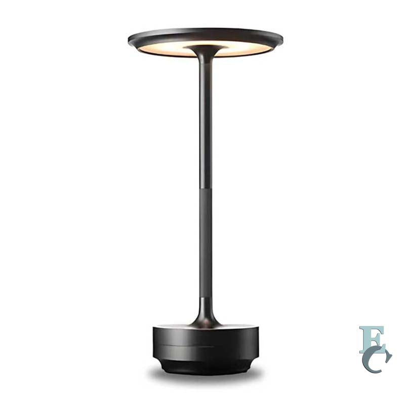 Black outdoor lamp on a white background