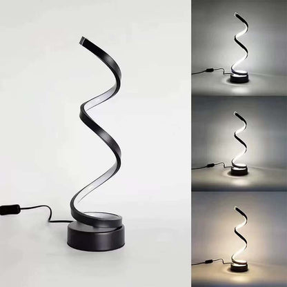 Table lamp, decorative Spiral