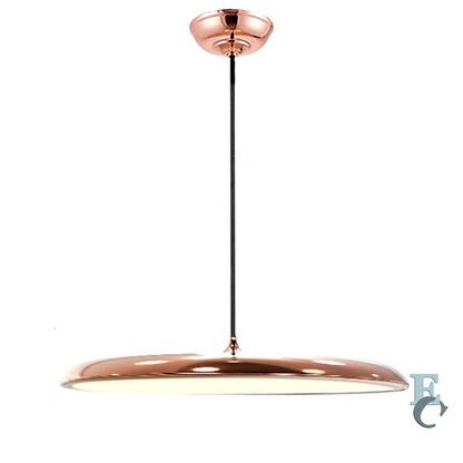 Gold Pendant Lamp Luna. Wini Macaron 4 Lunrlighting on a white background