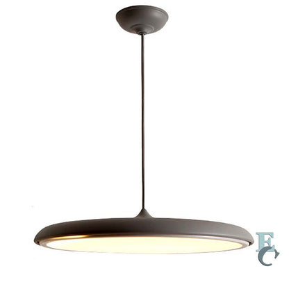 Gray Pendant Lamp Luna. Wini Macaron 4 Lunrlighting on a white background