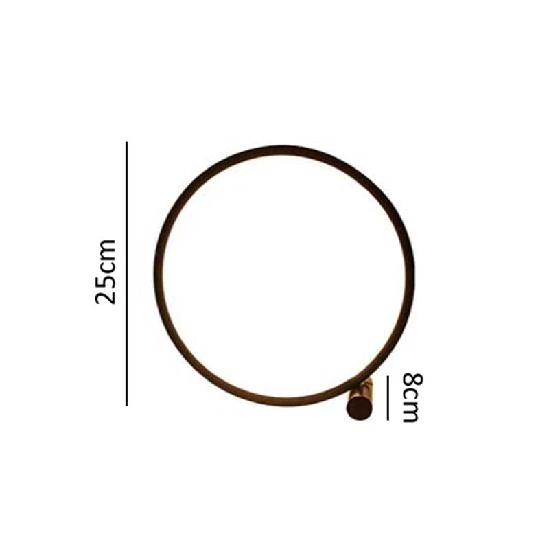 Table lamp - luminous circle