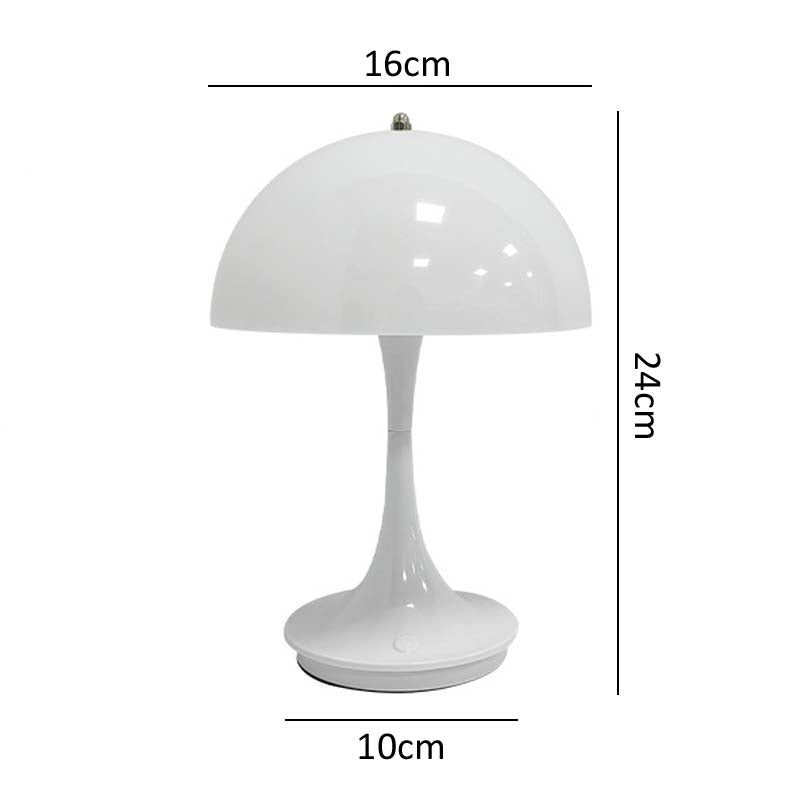 Table lamp mushroom