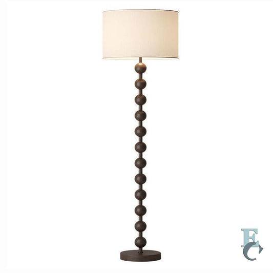 Floor lamp in Wabi-Sabi style