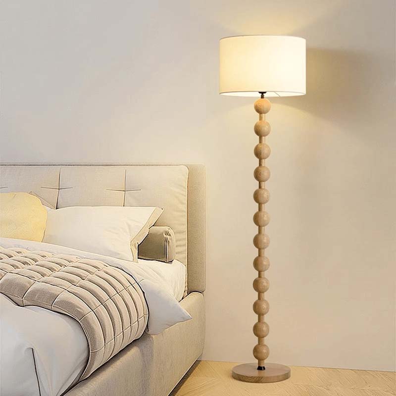 Floor lamp in Wabi-Sabi style