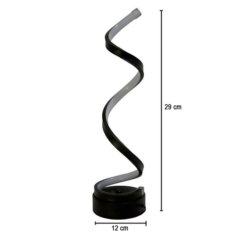 Table lamp, decorative Spiral