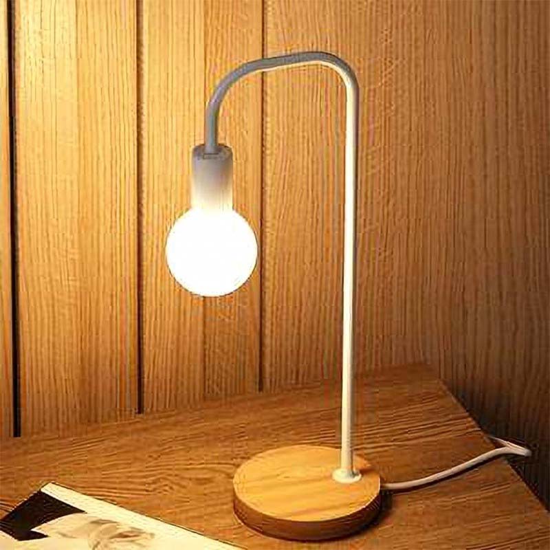LED table lamp in LOFT style